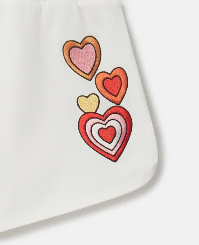 I Love You-broderade shorts I Love You-broderade shorts