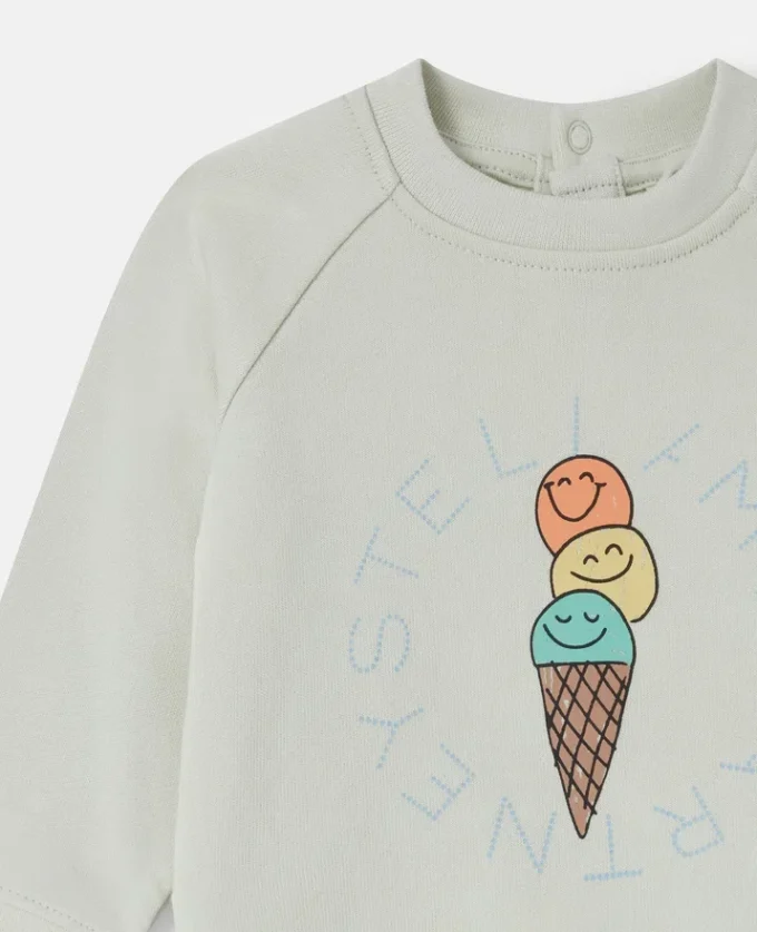 Ice Cream Graphic långärmad T-shirt