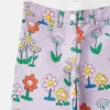 Jeans med blommönster och raka ben Jeans med blommönster och raka ben
