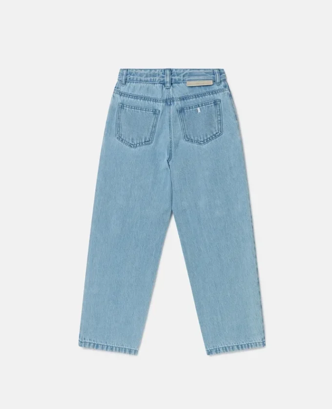 Jeans med broderade juveler Jeans med broderade juveler