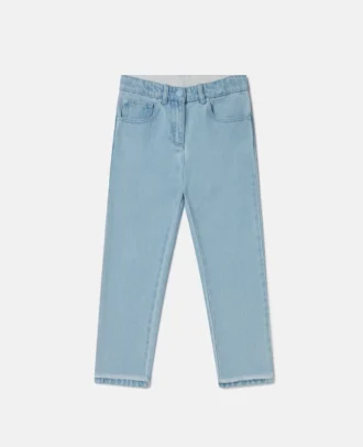 Jeans med raka ben