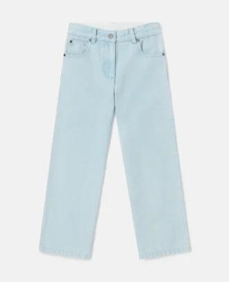 Jeans med raka ben