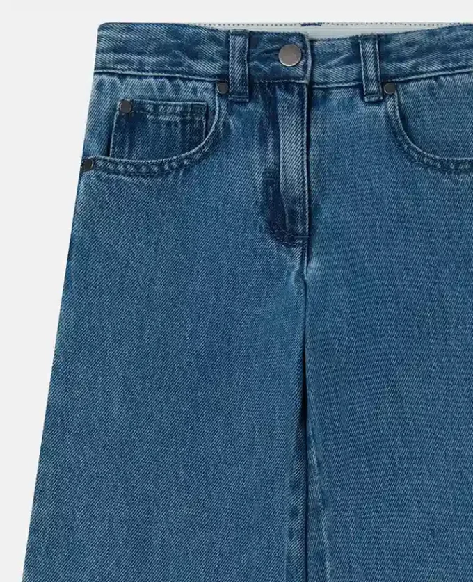 Jeans med raka ben