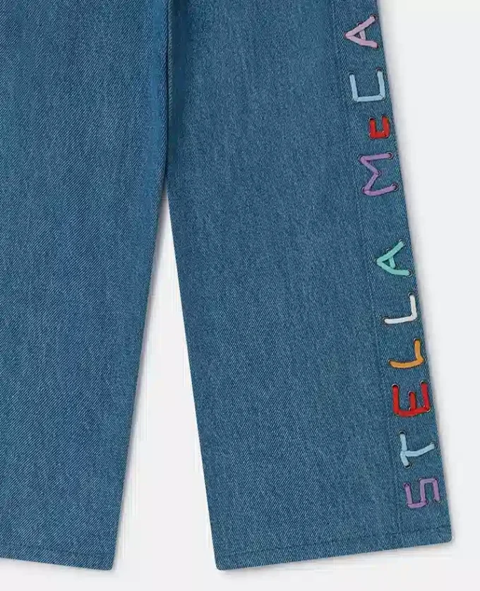 Jeans med raka ben