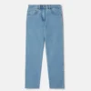 Jeans med raka ben och regnbågslogotyp