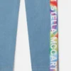 Jeans med raka ben och regnbågslogotyp