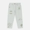 Jeans med skateboardtryck