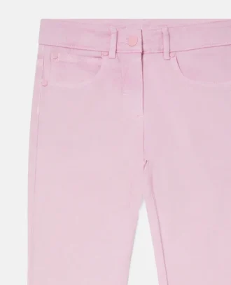Jeans med vågig kant