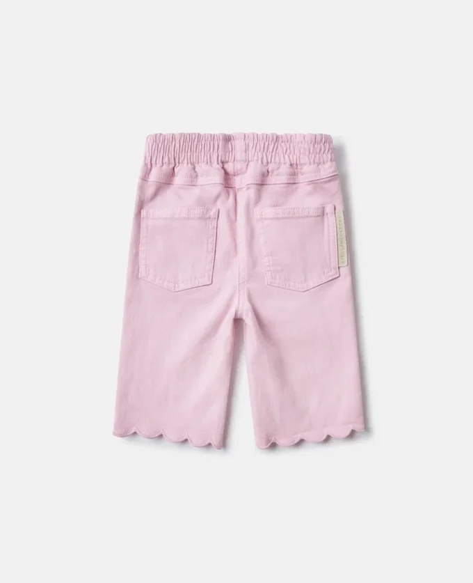 Jeans med vågig kant Jeans med vågig kant