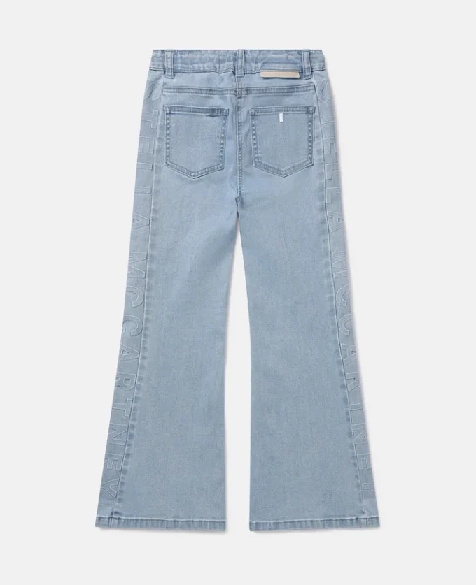Jeans med vida ben Jeans med vida ben