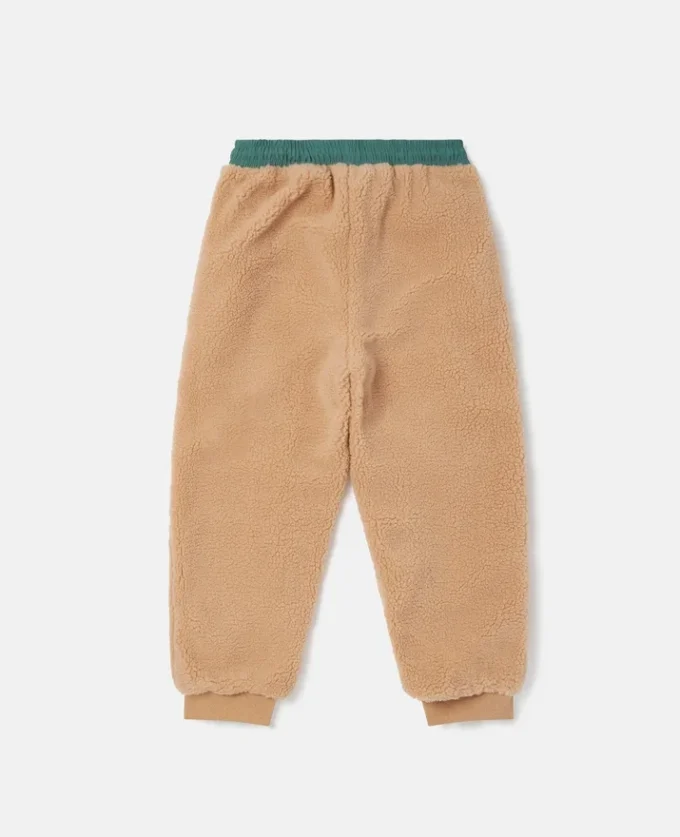Joggingbyxor i fleece med camp-märke Joggingbyxor i fleece med camp-märke