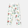 Joggingbyxor med blommönster och dragsko Joggingbyxor med blommönster och dragsko