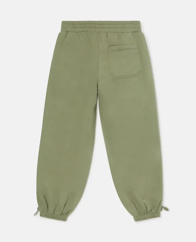 Joggingbyxor med dragsko och logomedaljong