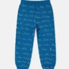 Joggingbyxor med dragsko och monsterprint Joggingbyxor med dragsko och monsterprint