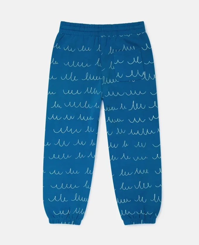 Joggingbyxor med dragsko och monsterprint Joggingbyxor med dragsko och monsterprint