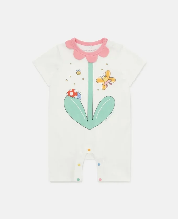 Jumpsuit med blommönster