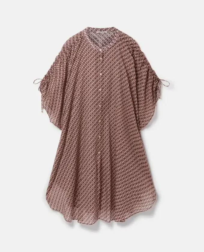 Kaftan med S-vågsmönster Kaftan med S-vågsmönster