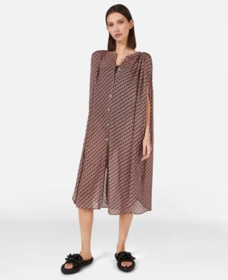 Kaftan med S-vågsmönster