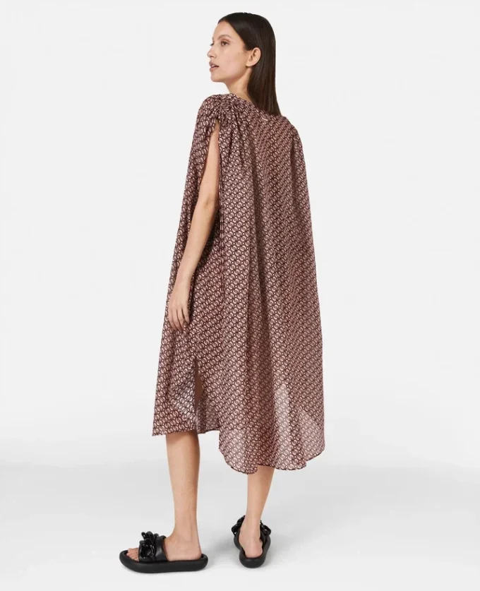 Kaftan med S-vågsmönster Kaftan med S-vågsmönster