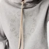 Kort hoodie med broderad logotyp Kort hoodie med broderad logotyp