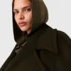 Kort trenchcoat med bälte Kort trenchcoat med bälte