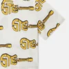 Kortärmad skjorta med gitarrmotiv