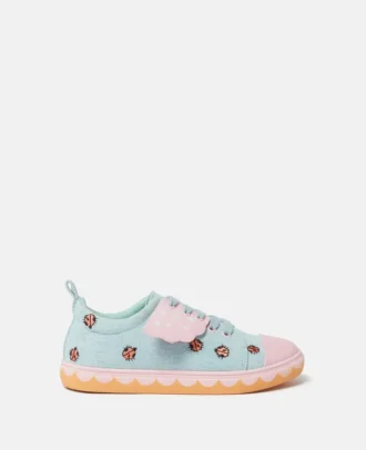 Ladybird snörskor i canvas