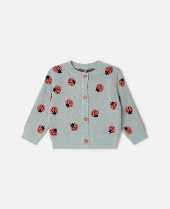 Ladybird stickad cardigan med rund hals Ladybird stickad cardigan med rund hals
