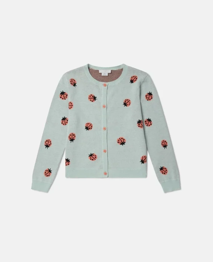 Ladybird stickad cardigan med rund hals Ladybird stickad cardigan med rund hals