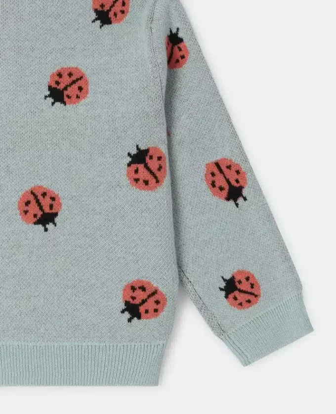 Ladybird stickad cardigan med rund hals Ladybird stickad cardigan med rund hals
