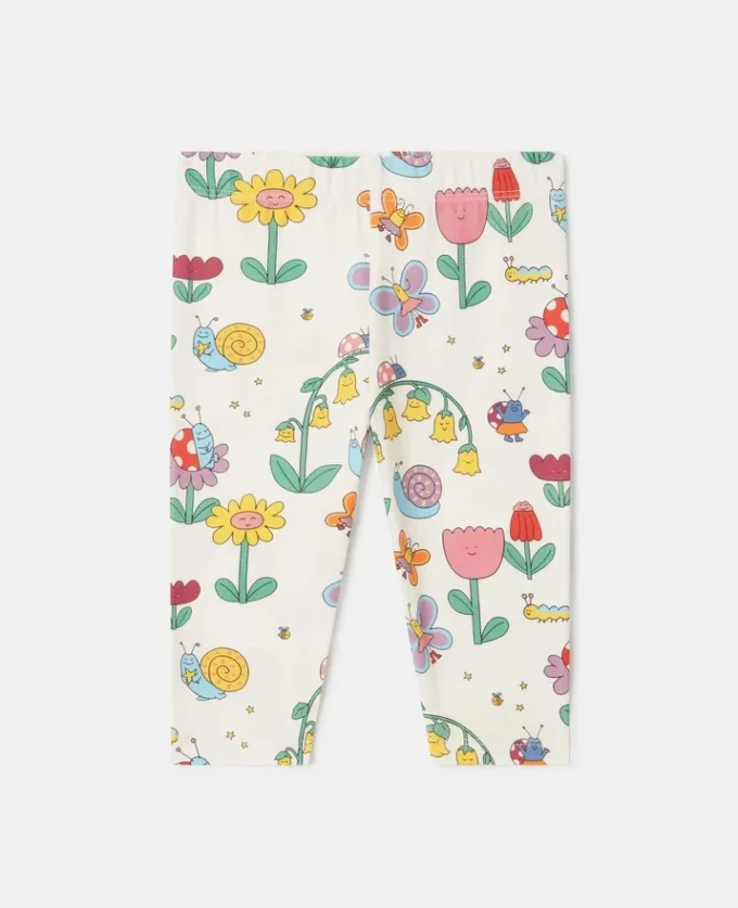 Leggings med blommönster Leggings med blommönster