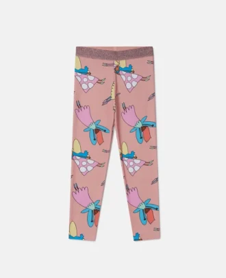 Leggings med Fairies-tryck och resår