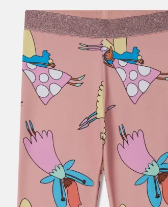 Leggings med Fairies-tryck och resår