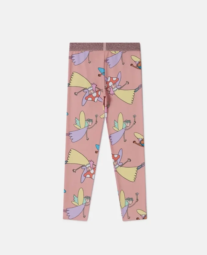Leggings med Fairies-tryck och resår