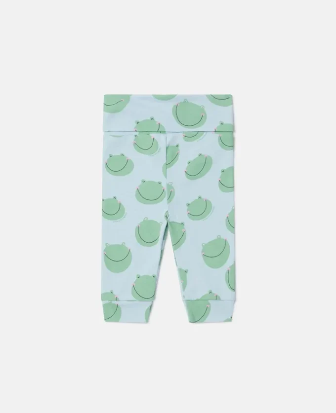 Leggings med grodtryck Leggings med grodtryck