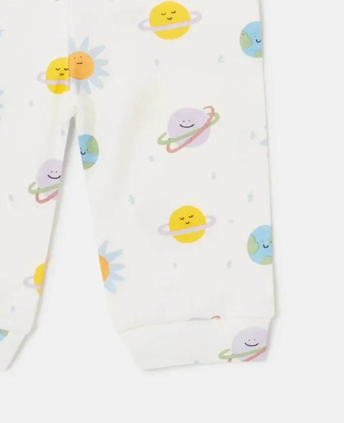 Leggings med planetmönster Leggings med planetmönster