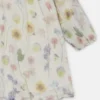 Långärmad klänning med blommönster Långärmad klänning med blommönster