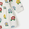 Långärmad klänning med blommönster Långärmad klänning med blommönster