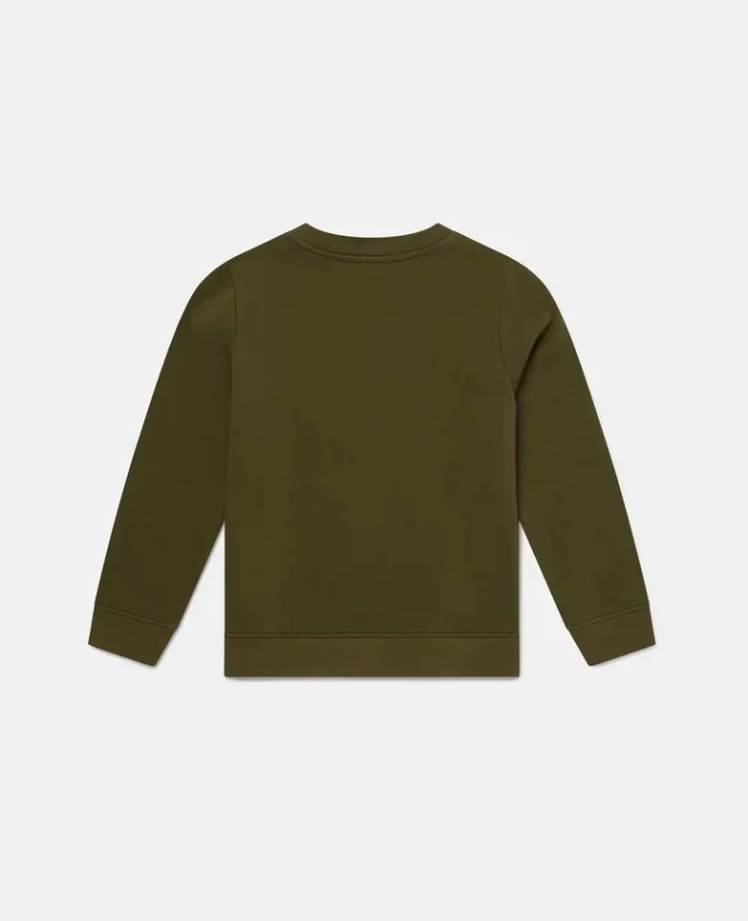 Långärmad T-shirt med grafiskt tryck