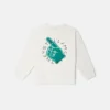 Långärmad T-shirt med logotyp och grafiskt tryck Långärmad T-shirt med logotyp och grafiskt tryck