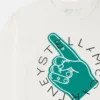 Långärmad T-shirt med logotyp och grafiskt tryck Långärmad T-shirt med logotyp och grafiskt tryck