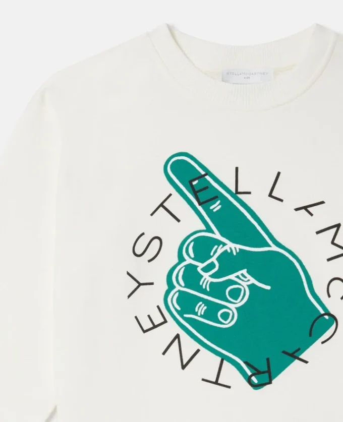 Långärmad T-shirt med logotyp och grafiskt tryck Långärmad T-shirt med logotyp och grafiskt tryck