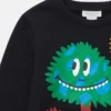 Långärmad T-shirt med monsteransikten Långärmad T-shirt med monsteransikten