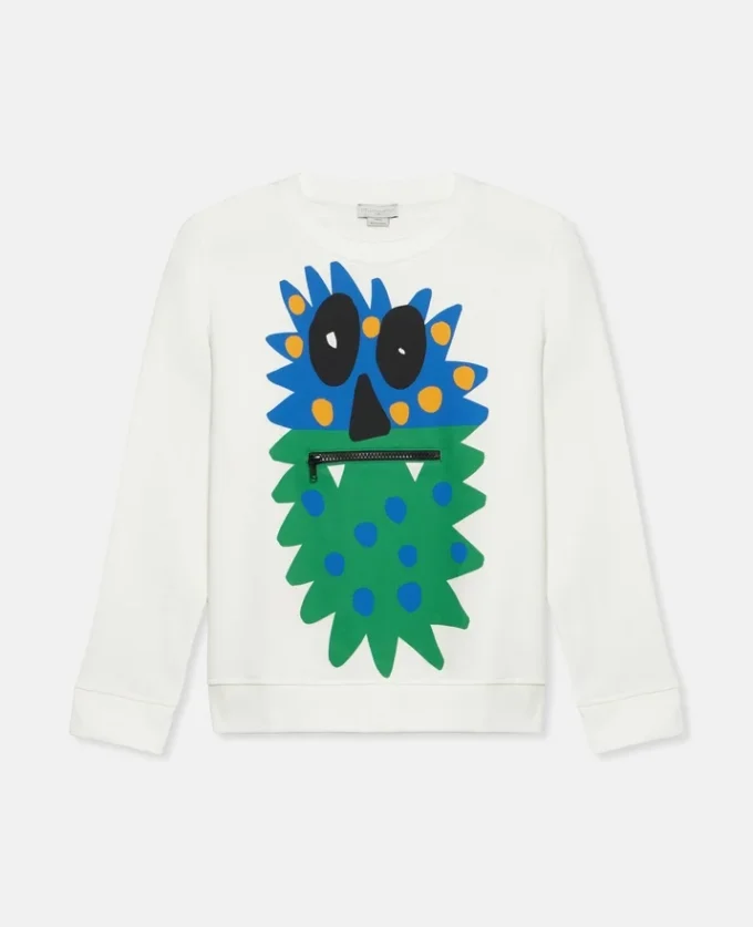 Långärmad T-shirt med monstermotiv Långärmad T-shirt med monstermotiv