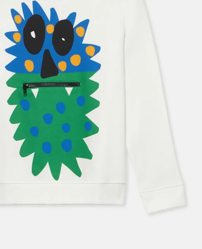 Långärmad T-shirt med monstermotiv Långärmad T-shirt med monstermotiv