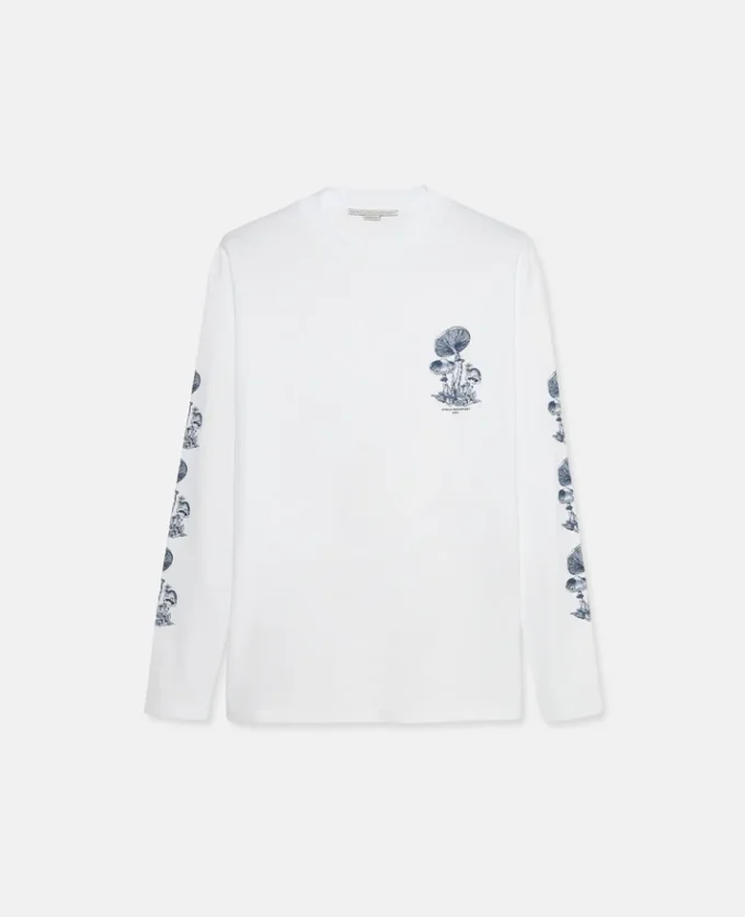 Långärmad T-shirt med svampmotiv Långärmad T-shirt med svampmotiv
