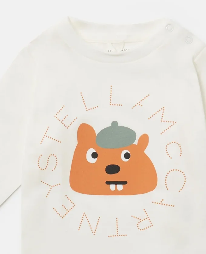Långärmad tröja med ekorrmotiv Långärmad tröja med ekorrmotiv