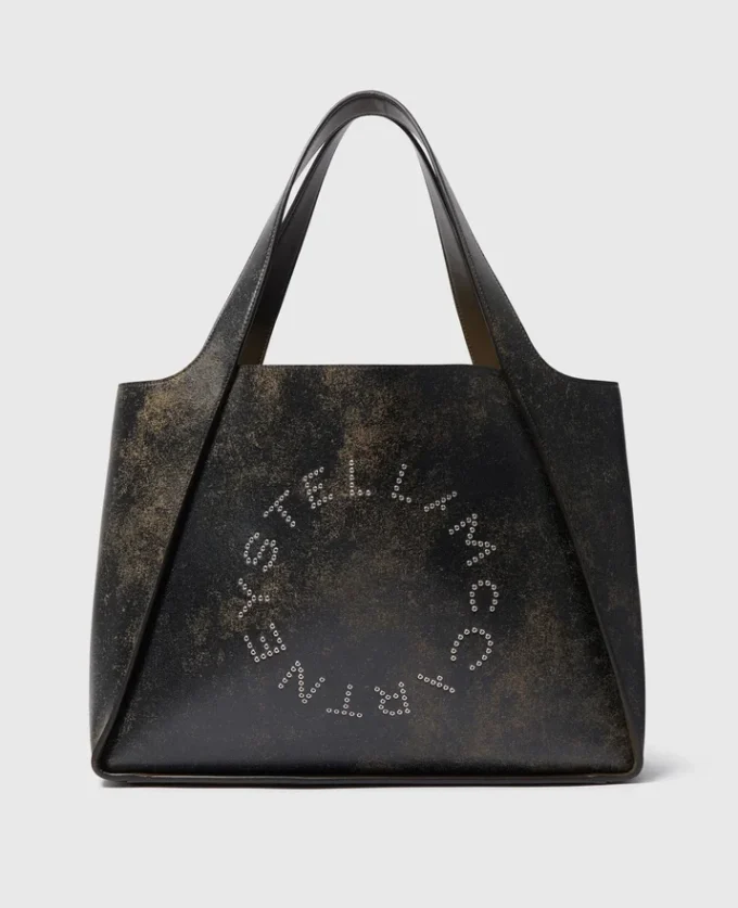 Logo Large Aged Tote Bag