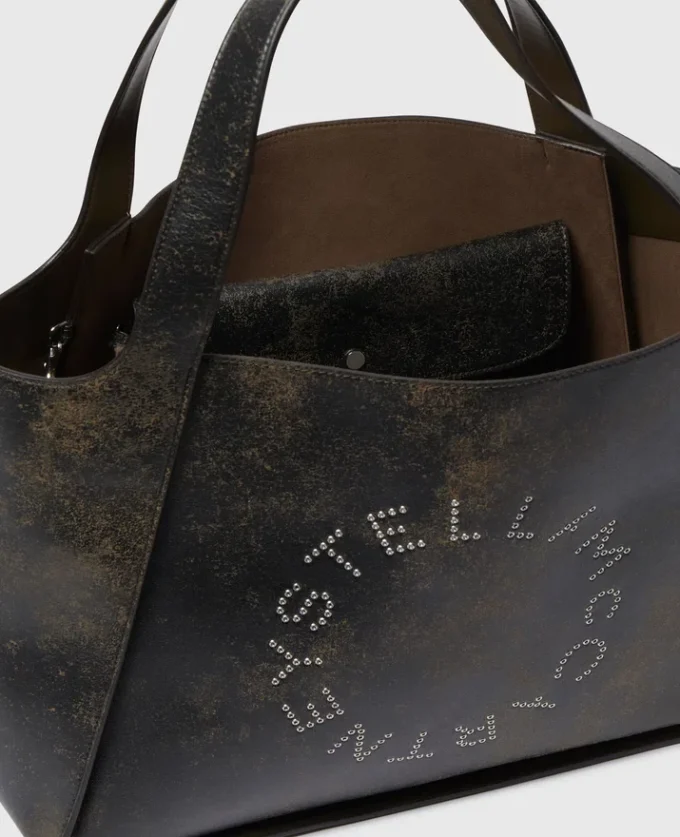 Logo Large Aged Tote Bag