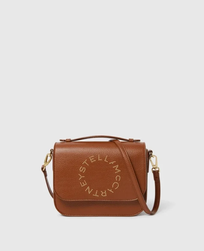 Logo Messenger Crossbody Bag